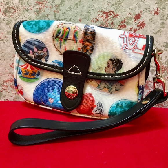 SOLD! DOONEY & BOURKE Disneyworld Buttons Wristlet - Picture 7 of 8